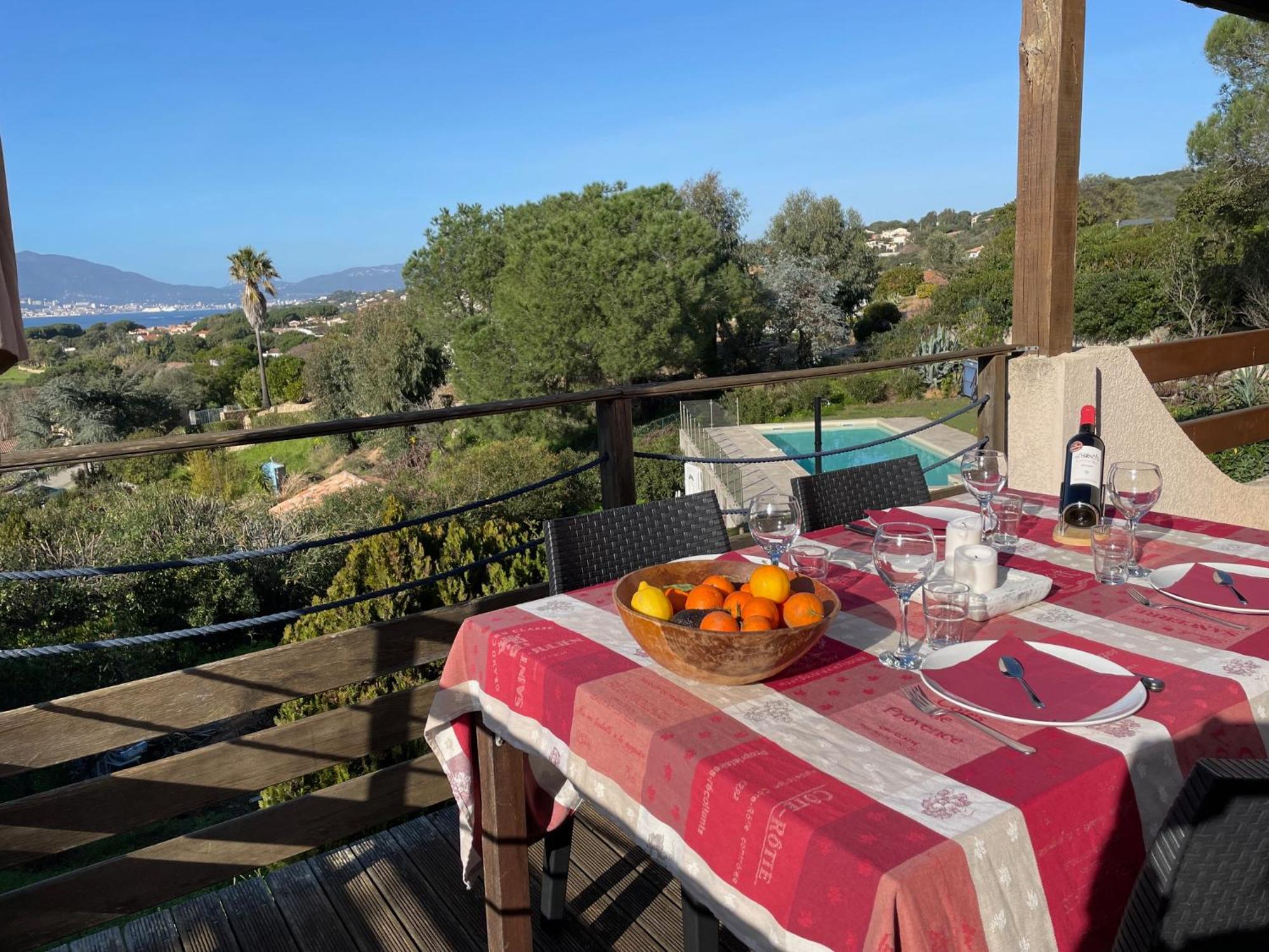 Corsicadream Arone Superbe Appartement Dans Villa, Vue Panoramique Mer, Piscine, Proche Porticcio Pietrosella Zewnętrze zdjęcie